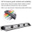24 Port Mountable Data Patch Panel High Speed CAT6 7