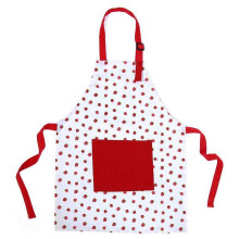 Cooking Apron for Women and Men Chefs Kitchen Apron with Two Pockets Grey Stripes Pattern Cotton Apr