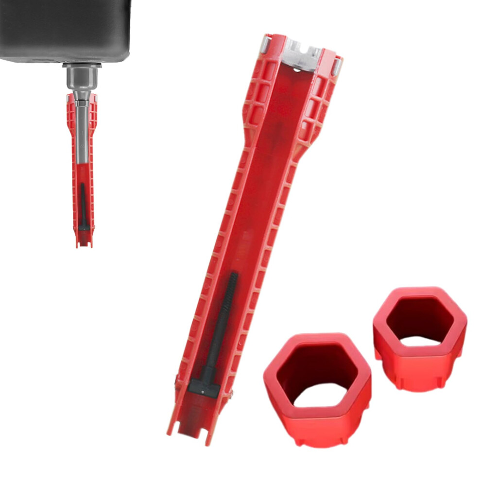 Tap Washers Sink Tool - Easy Hole Basin Wrench With Slip Resistant Handle - Compact 2 Inch Repair Tool For Tap Nuts 6447073496530