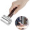 60mm Leather Press Roller High Carbon Steel Solid Leather Edge Roller with Wooden Handle, Glue Lamin 7