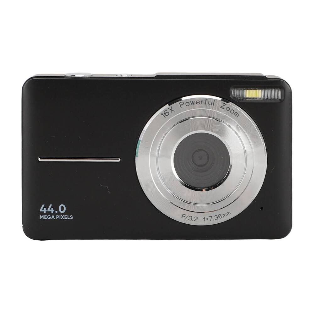 44Mp 1080P Fhd 16X Zoom Kids Camera 2.4" Screen Black 8701347146926