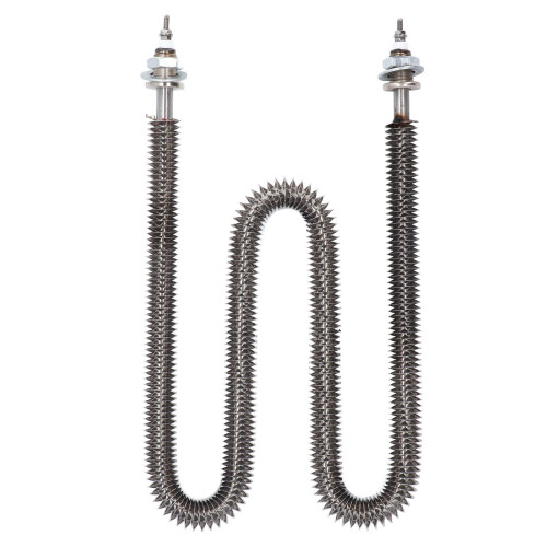 Finned Heating Element W Type 3500W Stainless Steel M18 x 25 2