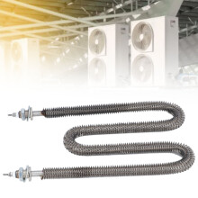 Finned Heating Element W Type 3500W Stainless Steel M18 x 25