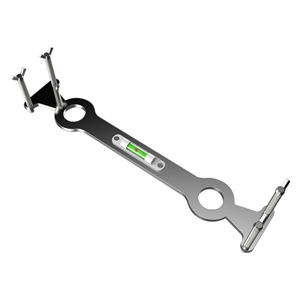 Shower Pipe Leveler - Multifunctional Stainless Steel Water Pipe Splayer Faucet Wrench With Built-In Leveler 9016109694218