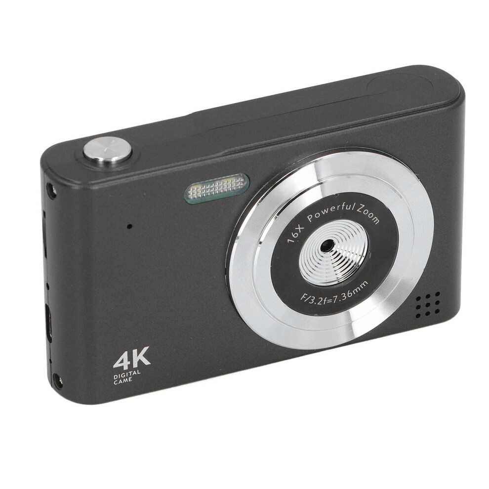 Hd Digital Camera 48Mp 4K Video 2.4In, 16X Zoom, Black 9481347151845