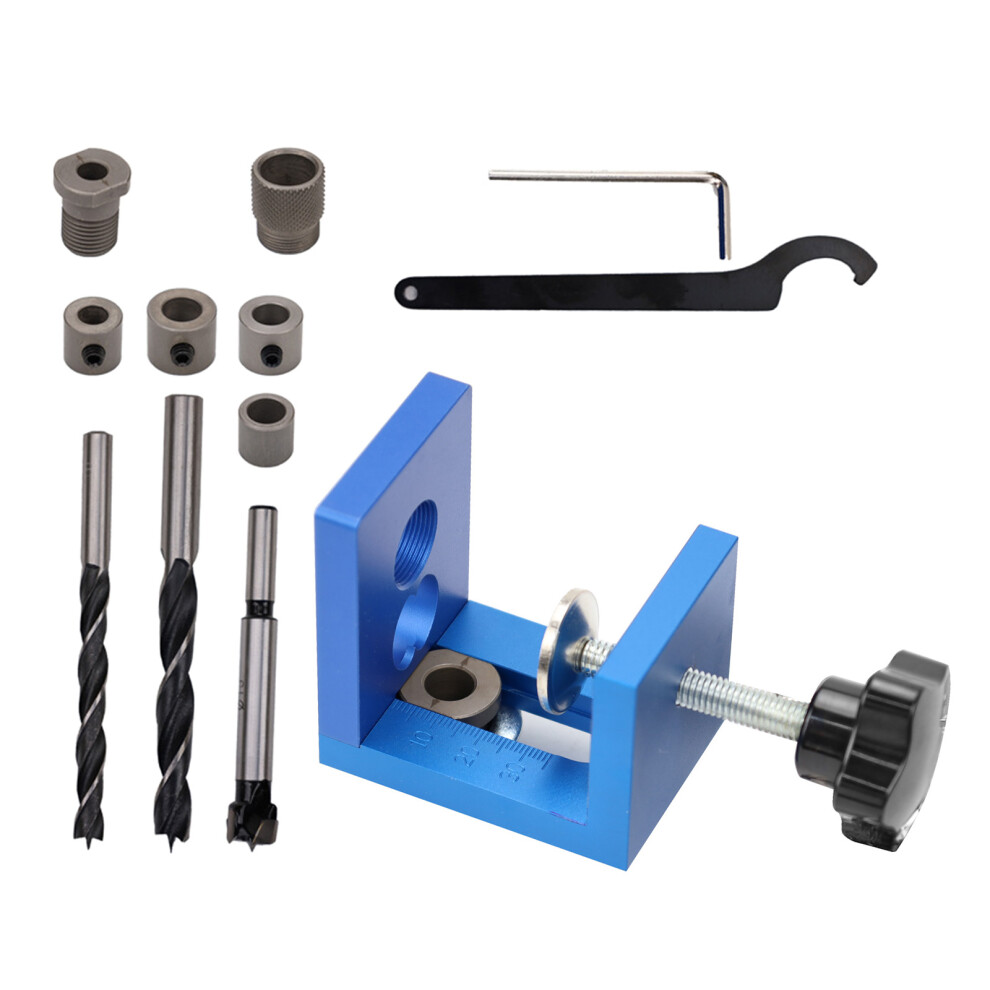 Dowelling Jig 3 In 1 Woodworking Hole Puncher Locators Tool Set 7754000061341