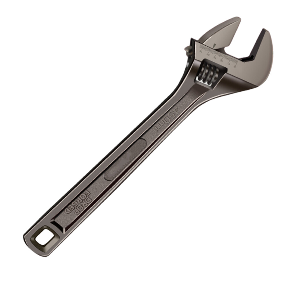 Large Opening Adjustable Spanner Monkey Wrench-18 Inches 7754000062010