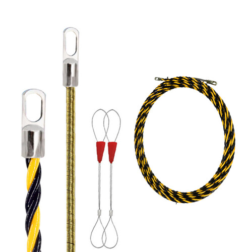Electrical Spring Wire Threader Fish Tape Fastener Cable-20M 1