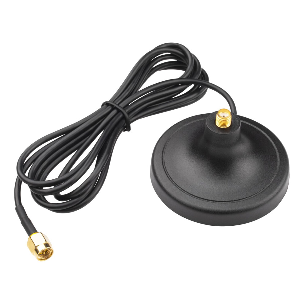 Dc-3000Mhz Sma Female Magnetic Antenna Base With 1.6M Rg174 Sma Male Connector For Wifi Vhf Lora Iot 4G Gsm 6447073497063