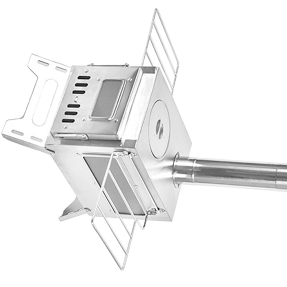 Stainless Steel Foldable Camping Firewood Stove for 3-5 People-image-OPC-PKCSBJF-NEW