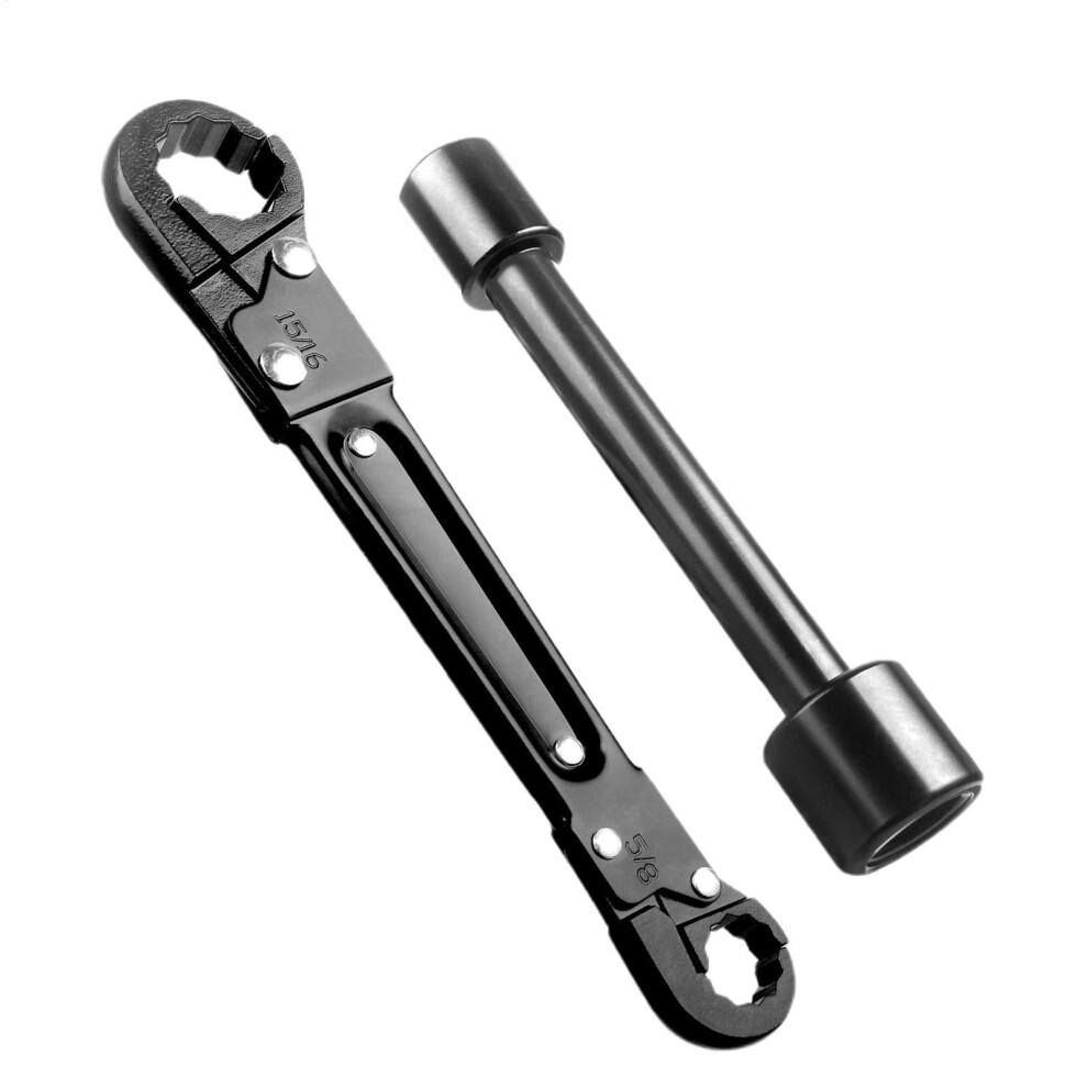Angle Stop Wrench Kit For Plumbers | Multipurpose Plumbing Tool Set For Tight Spaces | Durable Stainless Steel Wrenches 6038364182852