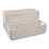 3 Pcs Retractable Plastic Storage Bin Set for Kitchen, Space Saver, Multi-Purpose 14