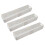 3 Pcs Retractable Plastic Storage Bin Set for Kitchen, Space Saver, Multi-Purpose 1