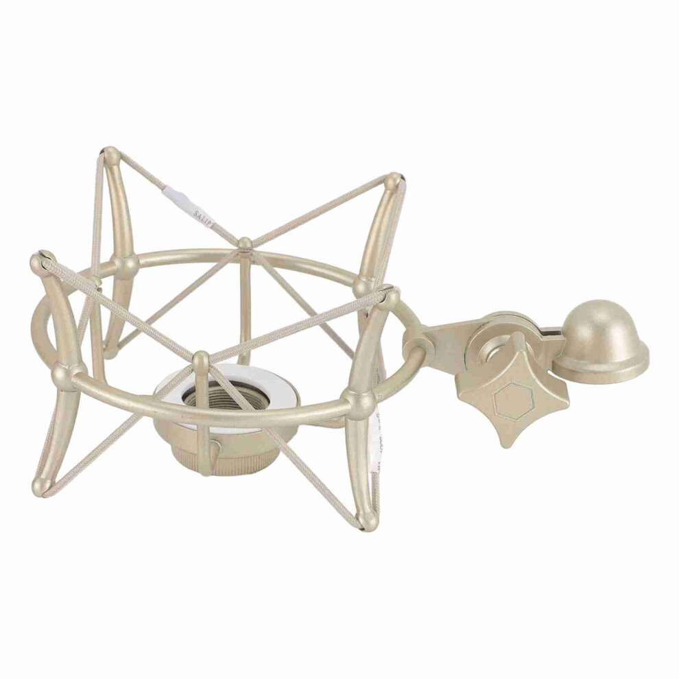 Vibration Resistant Mic Shock Mount For Recording Studios Gold 7901347171602