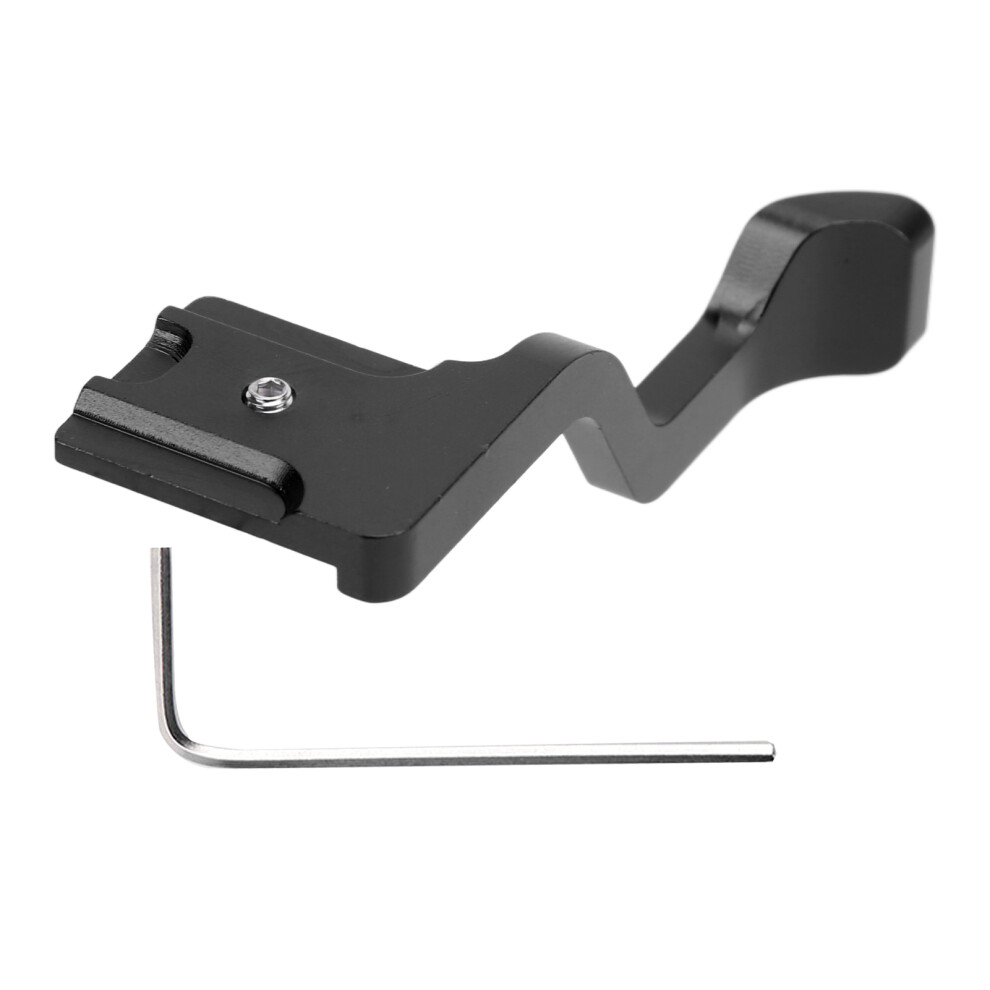 Camera Thumb Grip Hot Shoe Thumb Up Rest Hand Grip Black 8320539943589