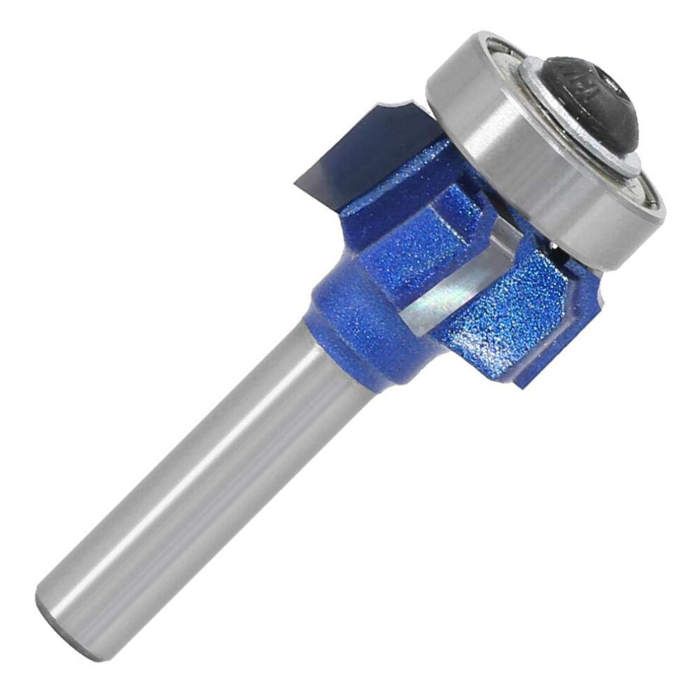 8Mm Shank Woodworking Milling Cutter Trimming Knife R1mm R2mm R3mm 4 Teeth Edge Trimmer Wood Router Bit 9016109694843