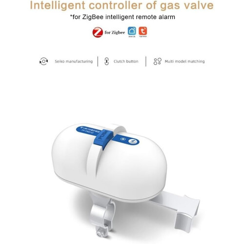 Smart Valve Controller for Irrigation, WIFI Zigbee Wireless Remote Switch, Compatible with TUYA Smart Life App, EU Model 2