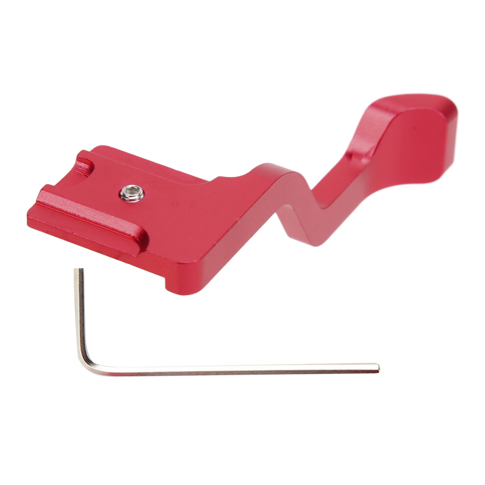 Camera Thumb Grip Hot Shoe Thumb Up Rest Hand Grip Red 8320539943558