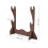 2-Layer Laminated Bamboo Desktop Flute Stand – Holds Instruments Under 3.5cm 2