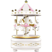 Carousel Music Box (White)