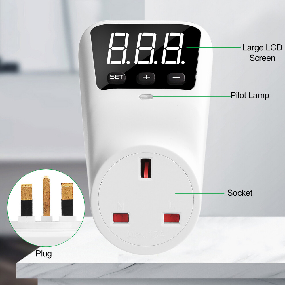 Voltage Protector Socket With Lcd Auto Induction For Home Appliances 4991347177431