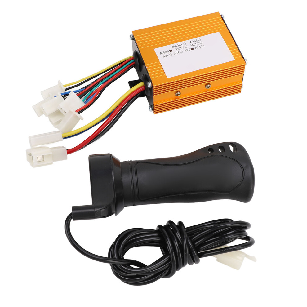 24V 500W Electric Bike Throttle Grip Set - Brush Motor Controller Box 9401347185220