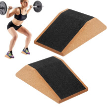 Squat Wedges - Non-Slip Wedge Blocks for Squatting, Lightweight Incline Board for Yoga, Stretching, and Calf Stretches