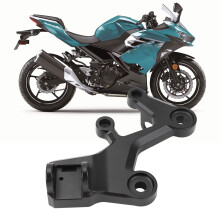 Staffa di supporto del poggiapiedi anteriore per 400 Z400 nero