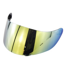 Motorcycle Wind Shield Helmet Lens Visor Replacement for AGV K1 K3SV K5 Full Face Helmet Gold Color Anti-Scratch Design