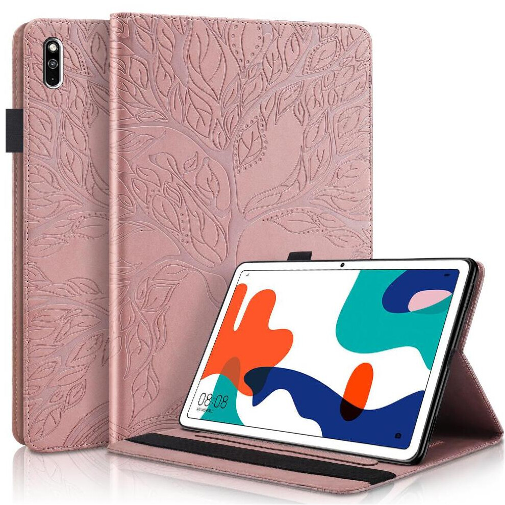 (Rose ) Tablet Case For Huawei Matepad 10.4 Shock Absorbent Hands-Free Stand Tpu Protection Stylus Holder Gold 764563183333