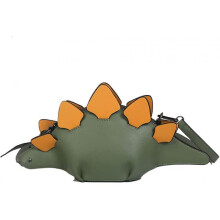 1PC Novel Animal Shape Design Shoulder Bag Dinosaur Crossbody Bags Portable Clutch Purses Unique