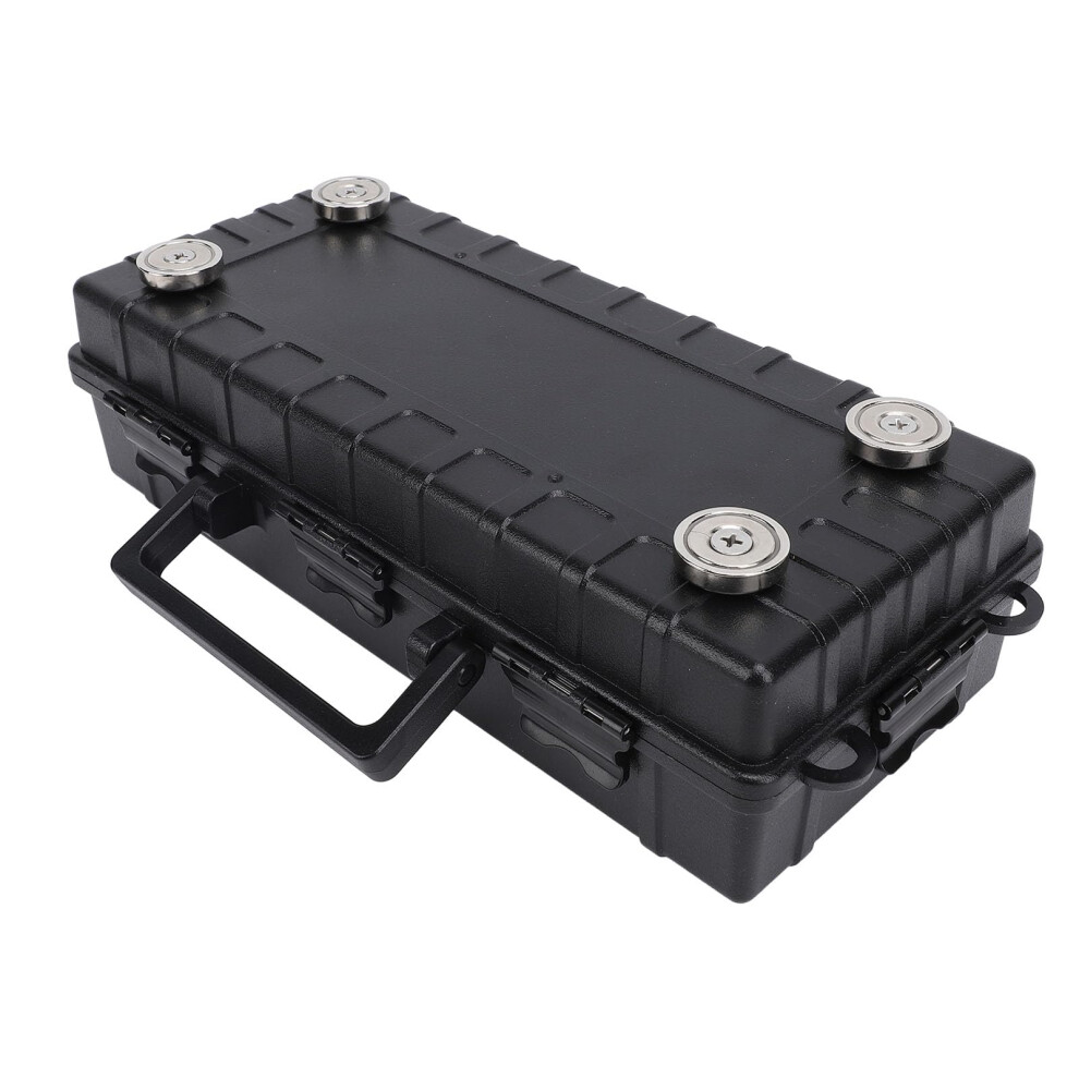 Magnetic Key Holder With 5 Security Buckles, Portable Under Car Key Box For Usb Drives And Locators, Durable Design 9016109695574