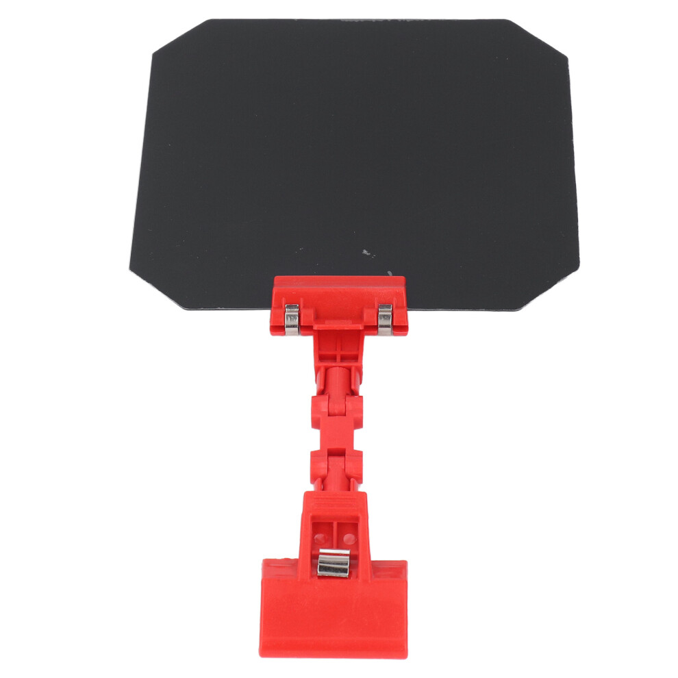 Portable Welding Blackout Panel 18Cm Square Red Bracket For Industry 7621347201887