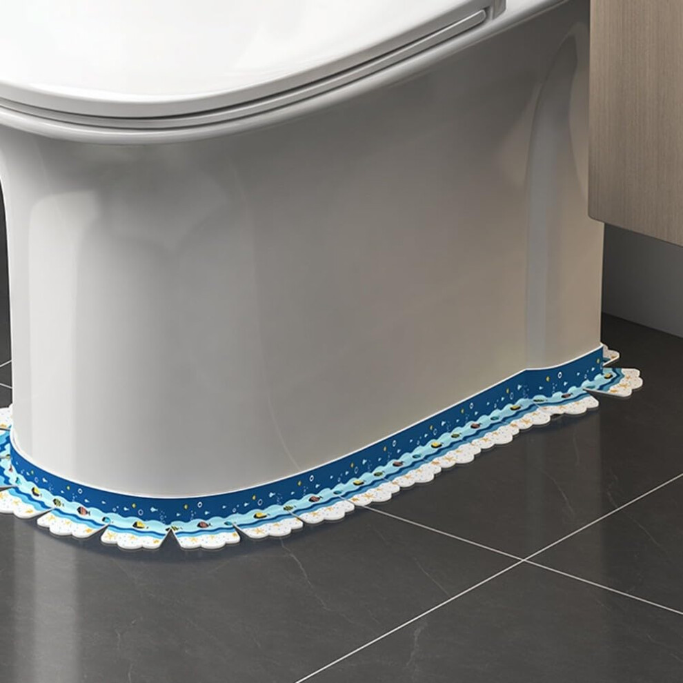 Pvc Toilet Edge Waterproof Strip - Self-Adhesive Bathroom Sink Sealant Tape, 1 Inch Wide, Home Improvement Trim 9016109695673