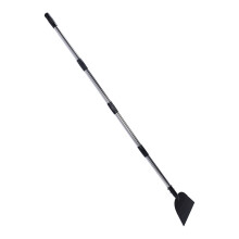 Long Handle Flat Snow Shovel Ice Scraper | Manganese & Stainless Steel