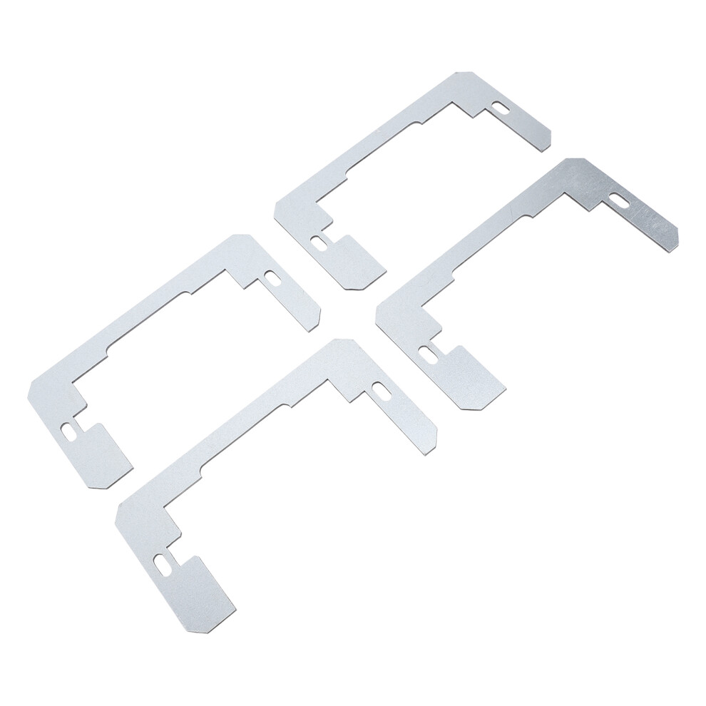 20Pcs Zinc Plated Steel Wall Plate Spacers 5.6X10.7cm 7601347204248