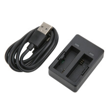 Camera Battery Charger Dual Slot with Charging