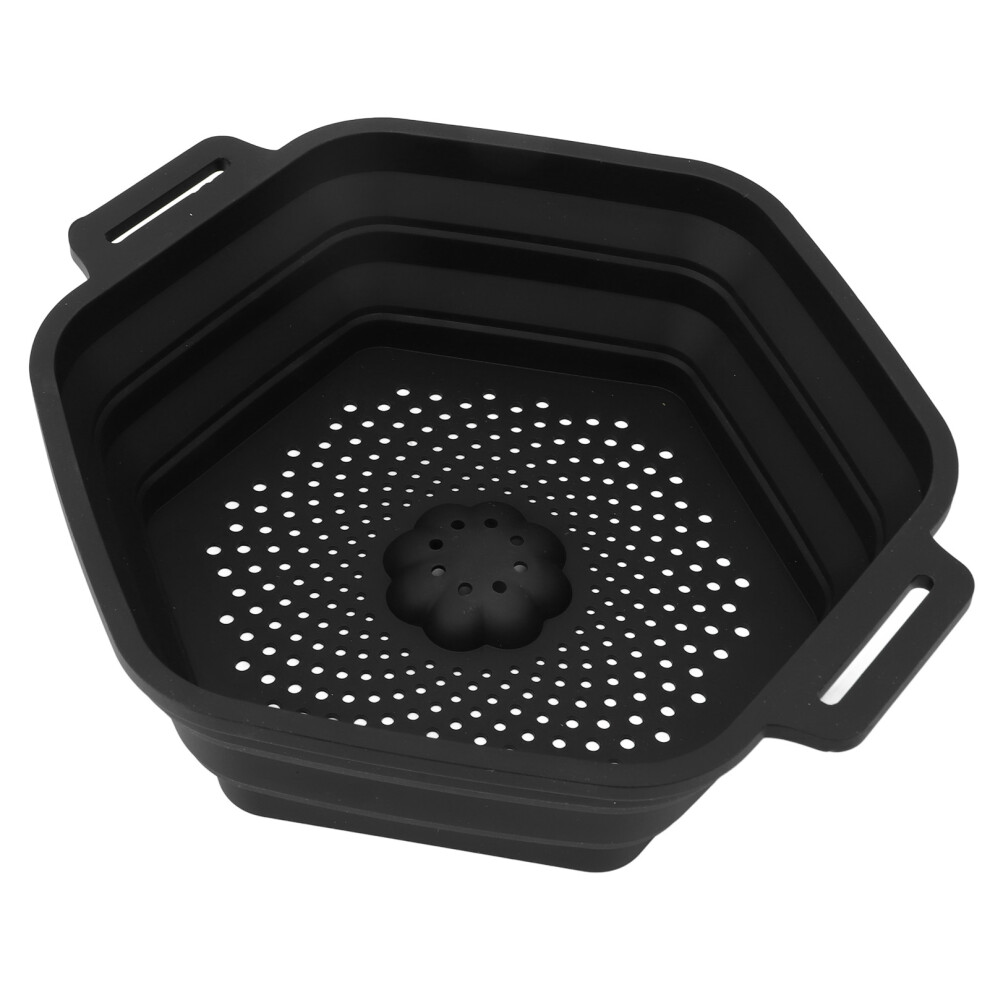 Portable Silicone Ice Bath Tub 10L Folding Water Chiller Black For Cooling 4201347204595