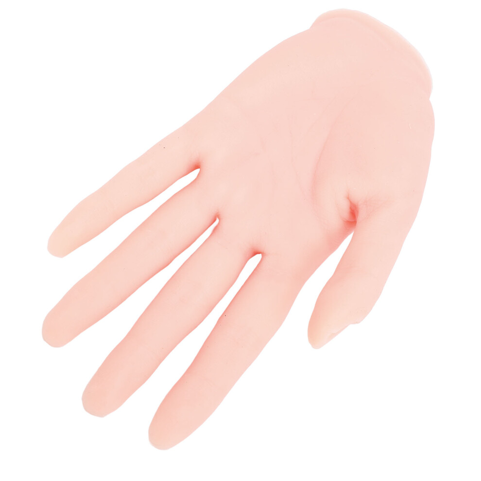 Realistic Silicone Practice Mannequin Hand for Nail Art Beginners