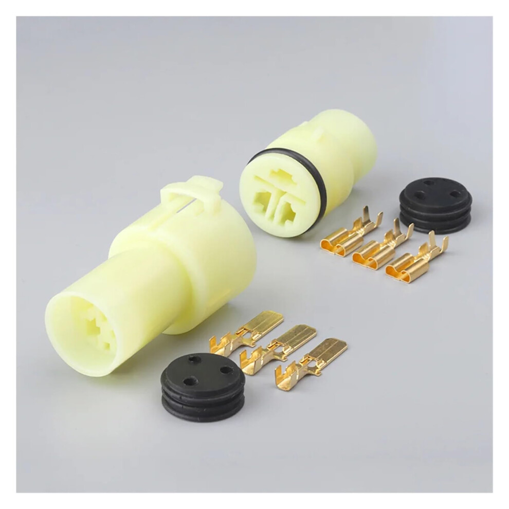 Dj70319y-6.3-11/21 3Pin Car Connector, Waterproof Automotive Wiring Harness Plug, 5 Sets Electrical Connectors 9084446778021