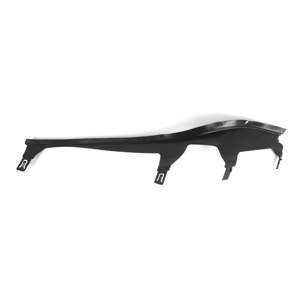Left Upper Headlight Cover Strip For Bmw E46 Lci Coupe/Cabrio 2003-2006, Silicone, Black 5001347231718