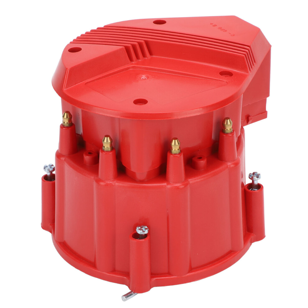 Large V8 Distributor Cap Rotor Kit For Sbc Bbc 350 400 454 Red 8731347232381