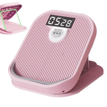 Ankle Stretch Board Electric Tilt Ramp 26.5cm Portable Exercise Wedge Pink for Home Fitness and Wellness Care