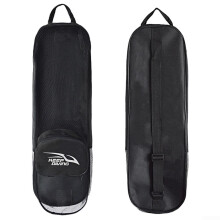 Heavy Duty Mesh Scuba Dive Bag with Adjustable Shoulder Strap for Snorkel Fins and Flippers, Durable Waterproof Design