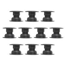 Umweltfreundliche 10 Paar schwarze Tischfußball-Lager 5529 mit Stahlkugeln