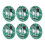 6Pcs/Set Super Farad Capacitor 2.5V With 4