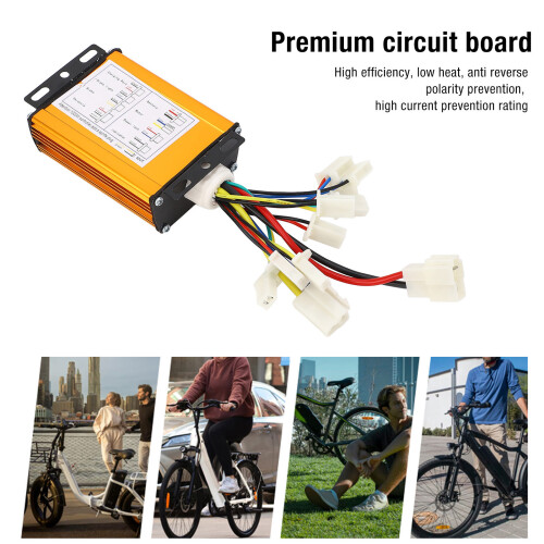 36V 1000W Bürsten-Controller Aluminiumlegierung Silber 2
