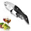 Professional Waiters Corkscrew Wine Key with Ergonomic Rubber Grip 1