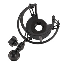 Durable Zinc Alloy Mic Shock Mount for TF33 TF51 TF11 & 21mm Mic