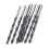 10Pcs Twist Drill Bits 3mm Carbon Steel Reduced Shank Micro Bits 1